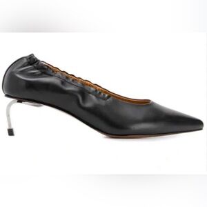 Robert Clergerie amour metal heel leather pumps heels  size 36.5